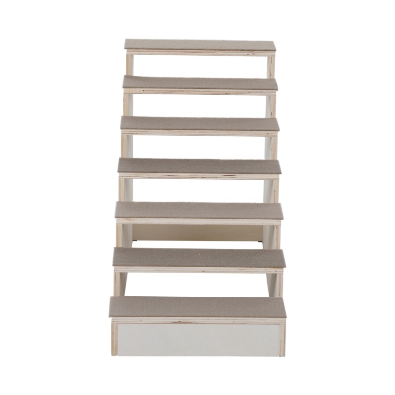 Pet Stairs, Short Legged Dog Climbing Ladder,small Pet Steps With Cushioned Removable Covering For Dogs And Cats Up To 22 Lbs