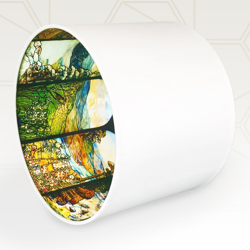Plastic Drum Lamp Shade