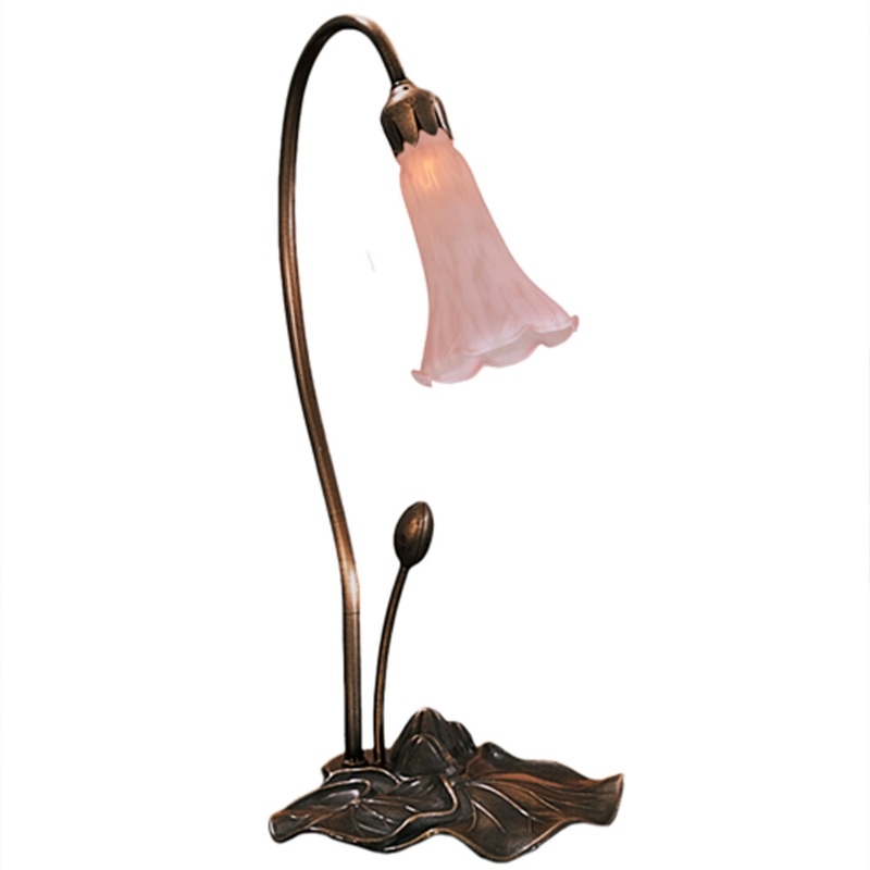 Pond Lily Metal Novelty Lamp