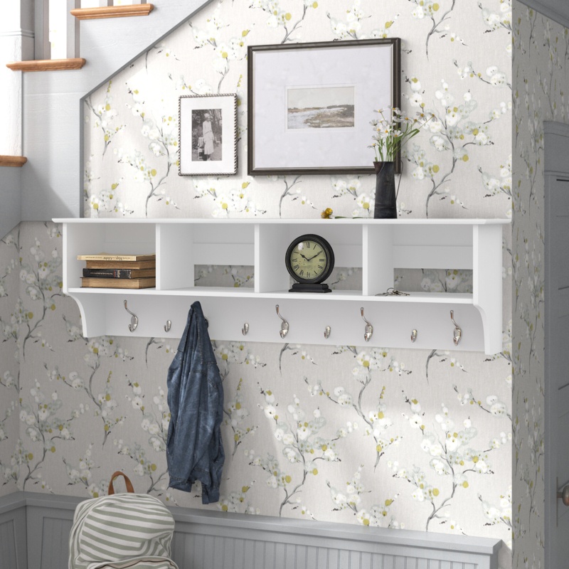 Raitsa 9 - Hook Wall Mounted Coat Rack