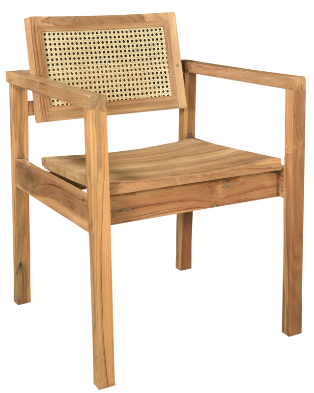 Reeder Solid Back Arm Chair