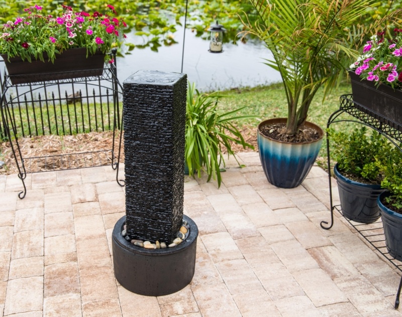 Resin and Concrete Fountain