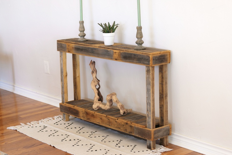 Rockcrest 46" Solid Wood Console Table