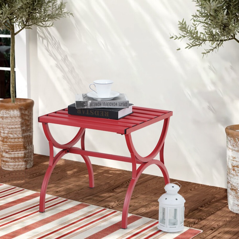 Rusko Metal Outdoor Side Table