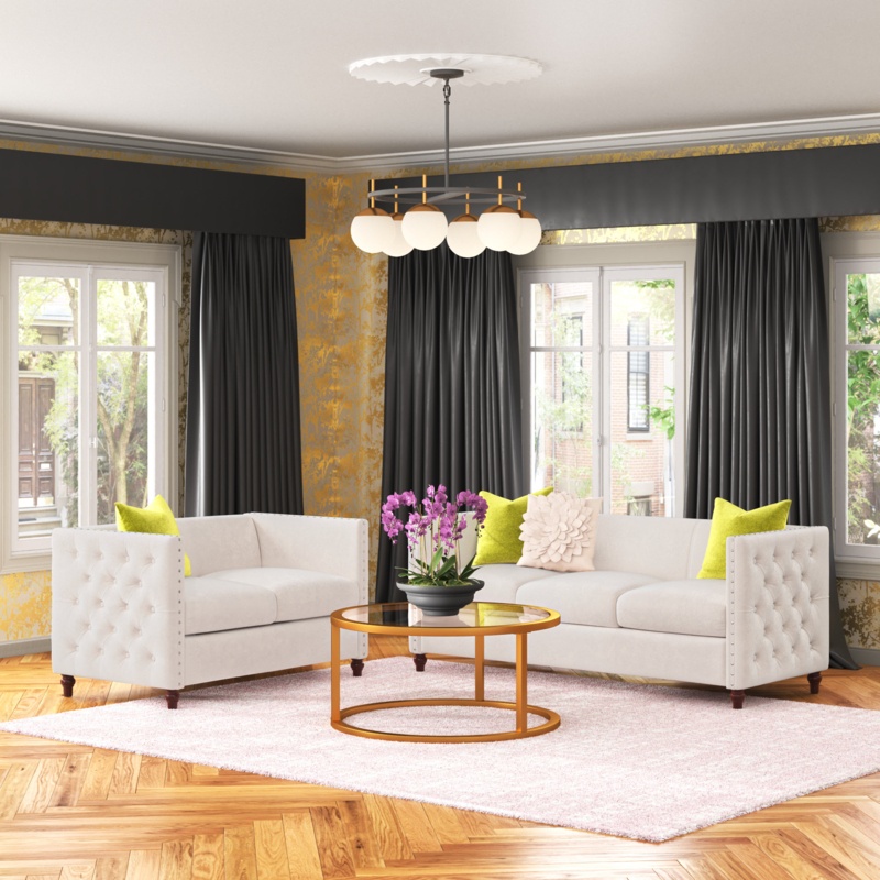 Shawn 2 - Piece Living Room Set