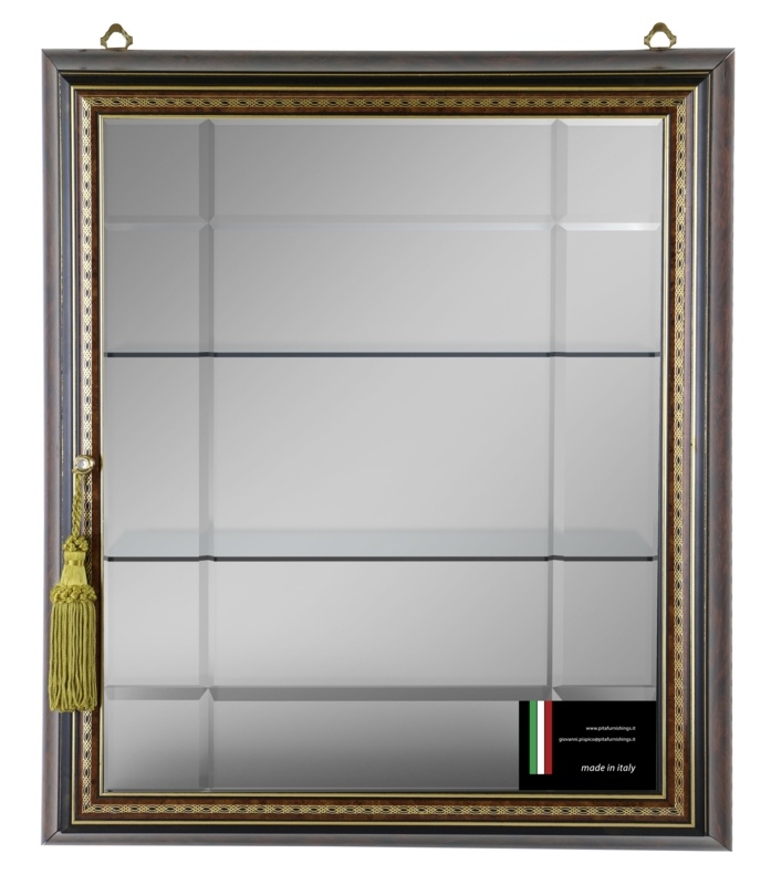 Stolle Wall Mounted Curio Cabinet