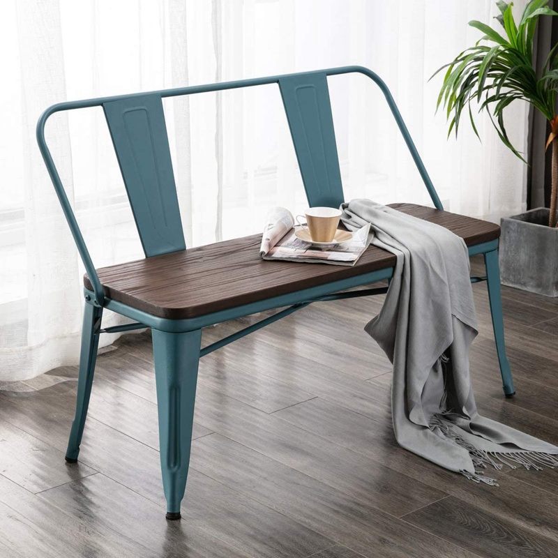 Talleyran Metal Outdoor Bench