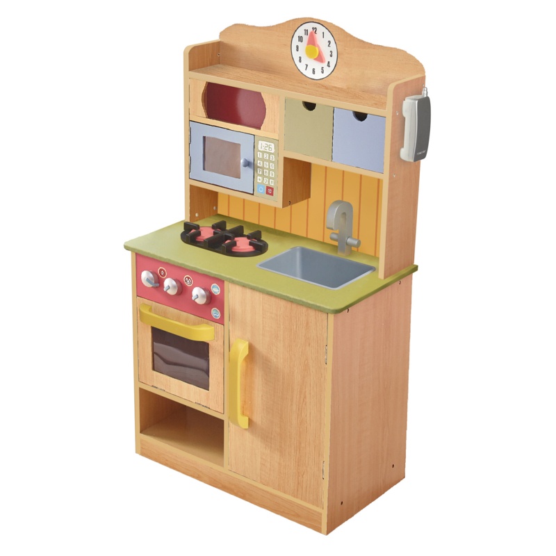 Teamson Kids Little Chef Florence Classic Wooden Play Kitchen
