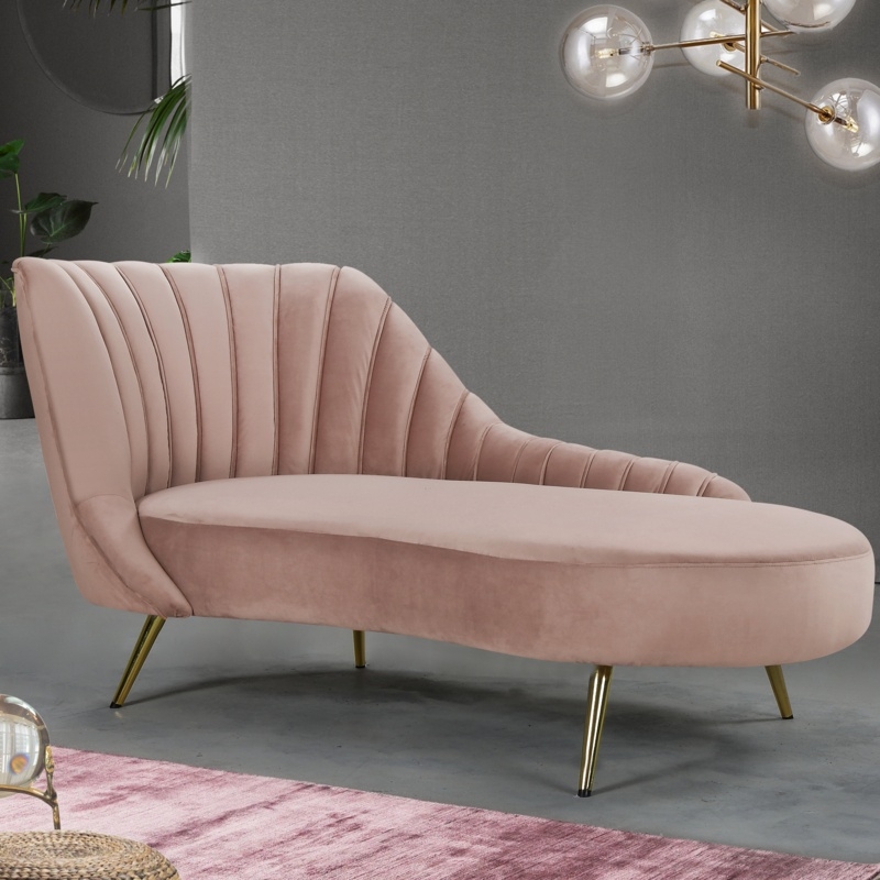 Tiberius Upholstered Chaise Lounge