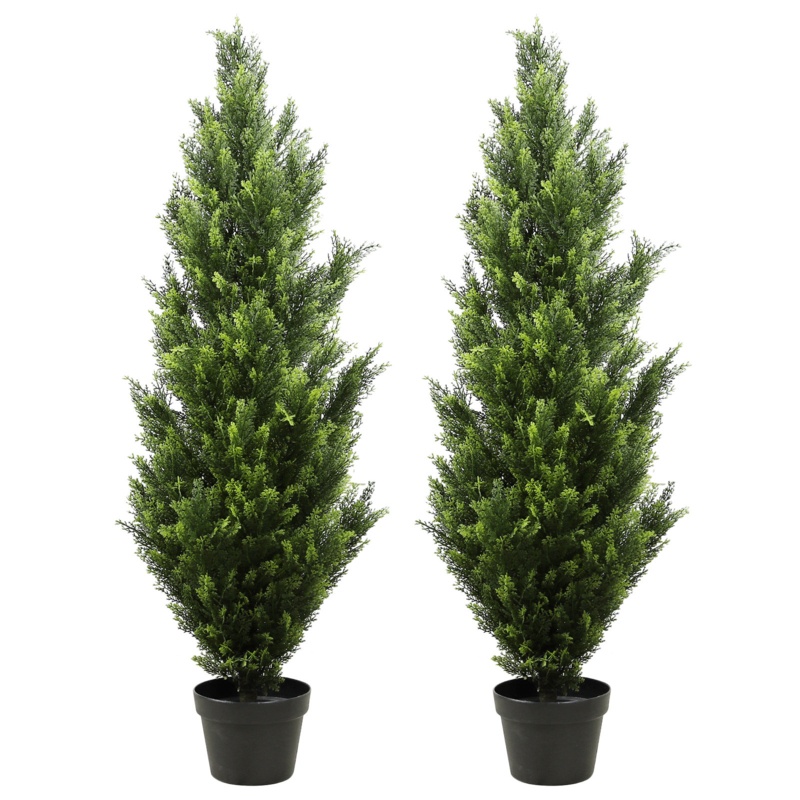 Topiarr Trees Faux Cedar Tree in Pot