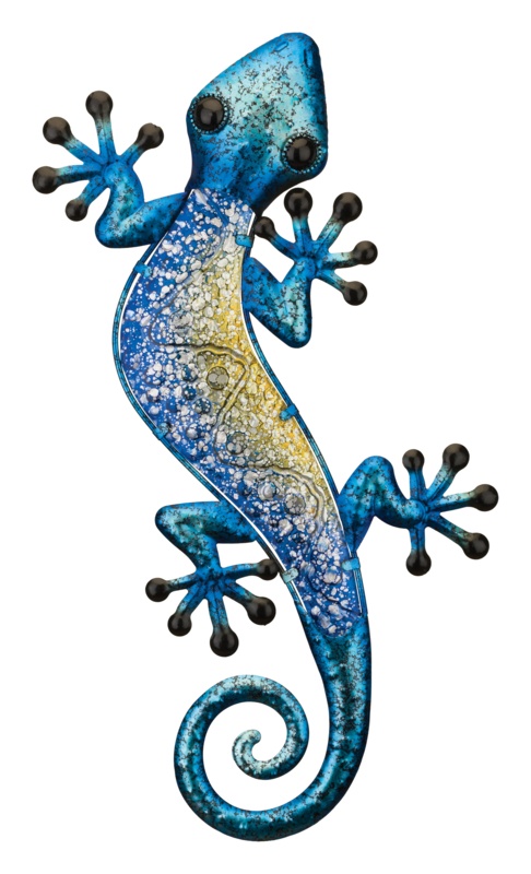 Vintage Gecko Wall Decor 18"