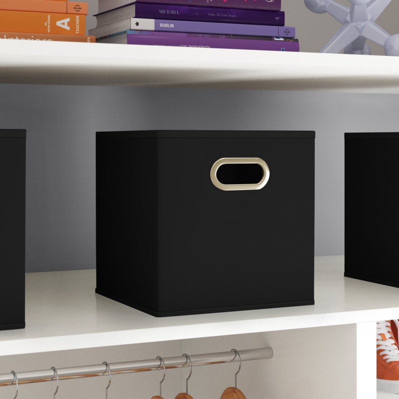 Wayfair Basics® Open Fabric Storage Bin Set