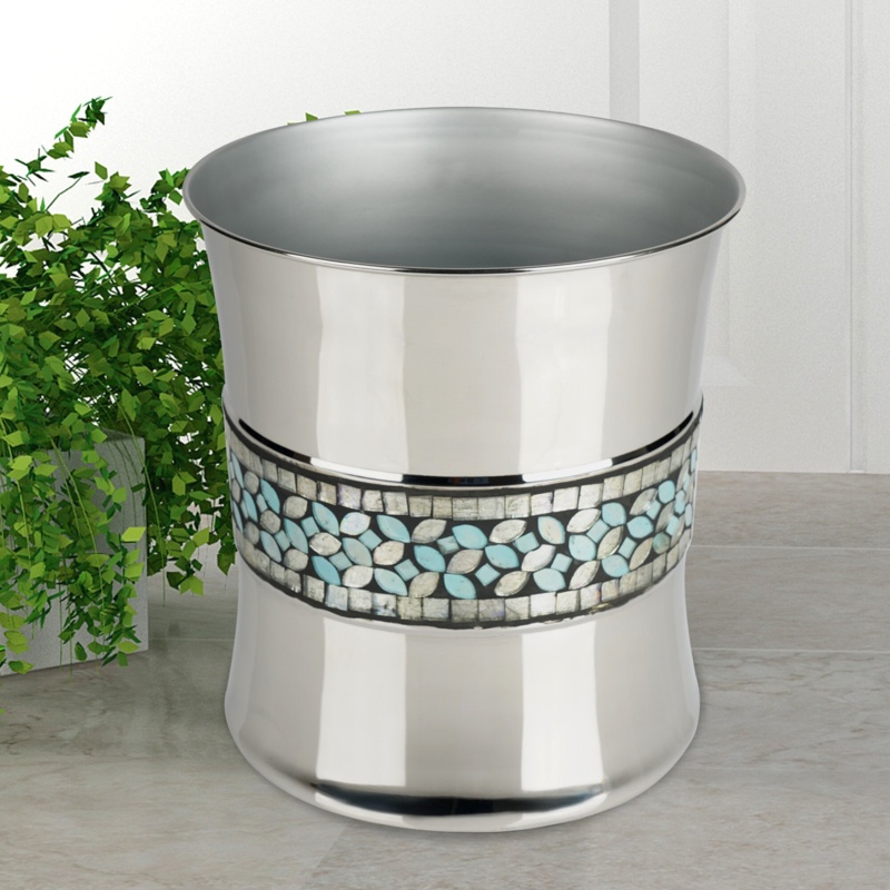 Wehr 5 Gallons Steel Open Waste Basket