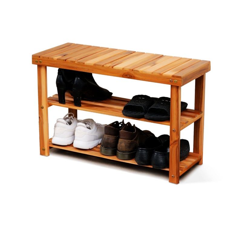 Wood Bench, Entryway Bench, Outdoor Bench, Bedroom Bench, Indoor Bench