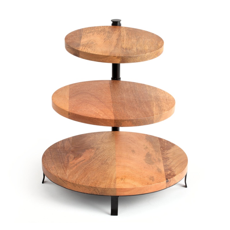 Wood Tiered Stand | Foter