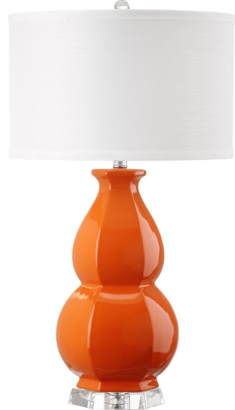 Safavieh Juniper 30" High Orange Table Lamp