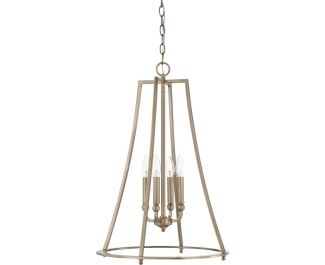 Capital Dawson Pendant, 4-Light 240 Total Watts, Aged Brass
