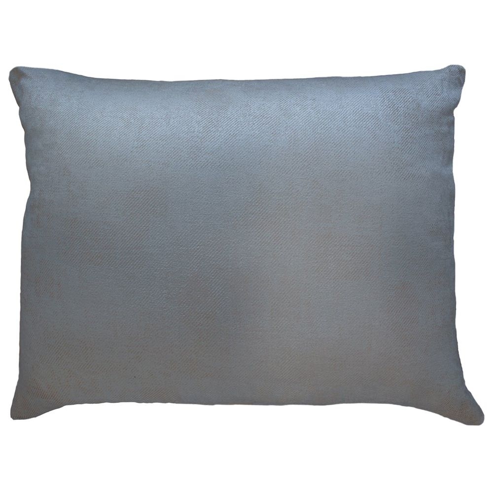 Ann Gish and The Art of Home Chino Modern Classic Grey Woven Sham - King | Slate |