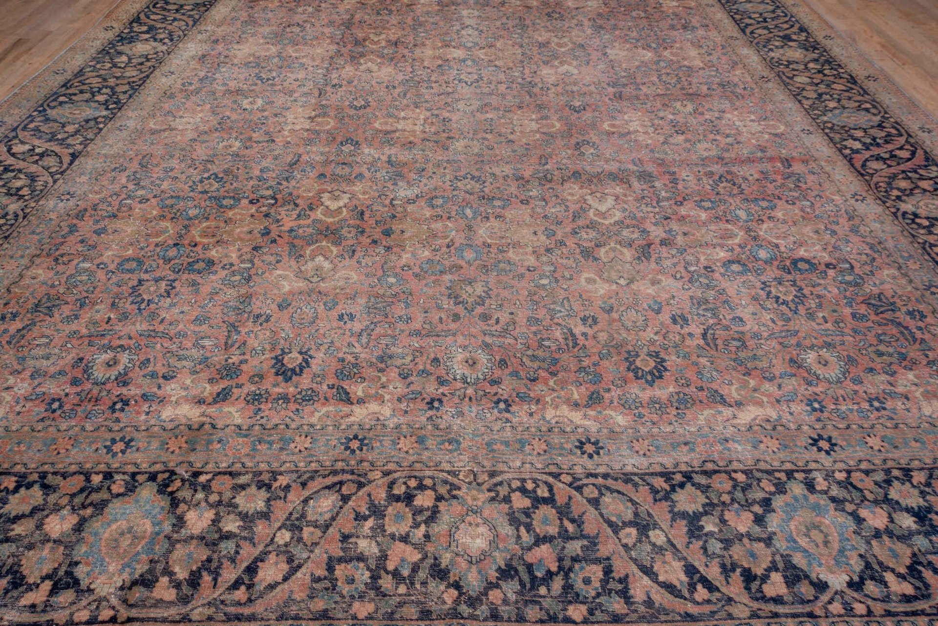 Antique Tabriz Area Rug (13' x 18')