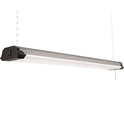 BAZZ 3.83 ft. 50-Watt Equivalent Integrated LED White Shop Light 4000K