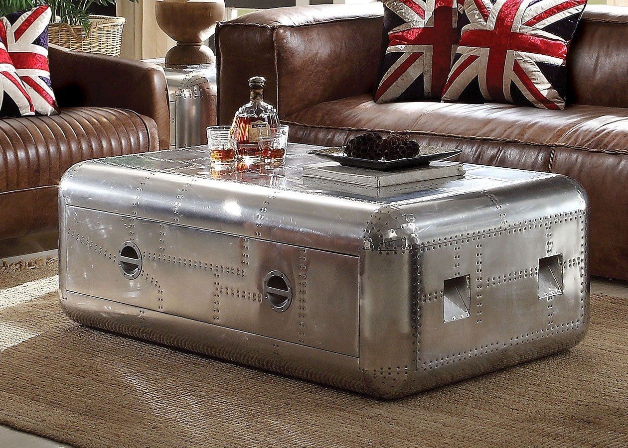 Brancaster Trunk Design Coffee Table by Acme Furniture