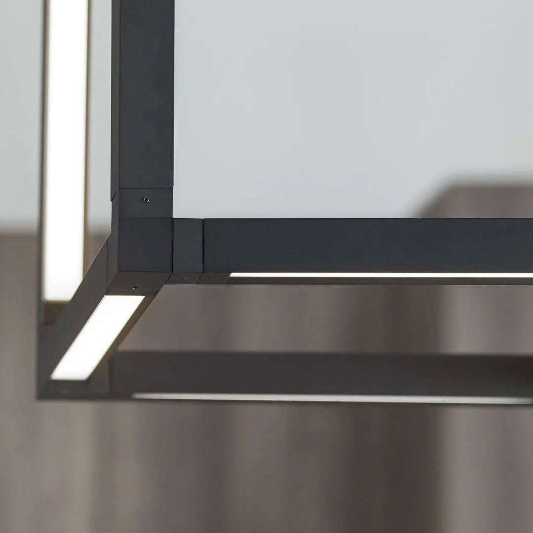 Brox Cube 12 Pendant - Nightshade Black / Remote