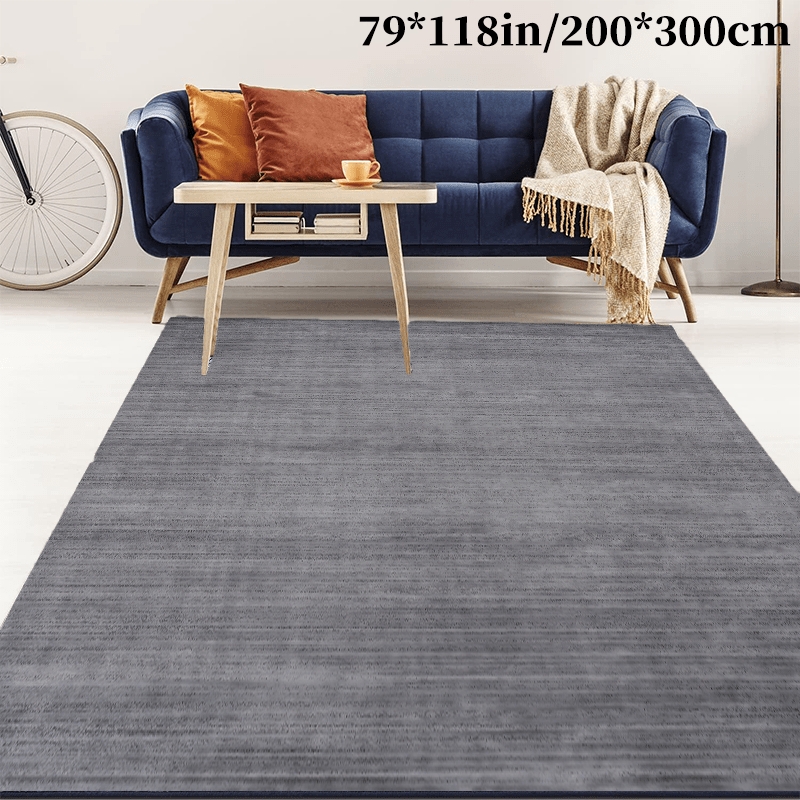 Crystal Velvet Abstract Texture Gray Earth Carpet Area Carpet Living Room Bedroom Soft Carpet Can Be Machine Washed With Anti-slip Backing Decorative Carpet Mat For Hotel/commercial For Hotels/restaurants
