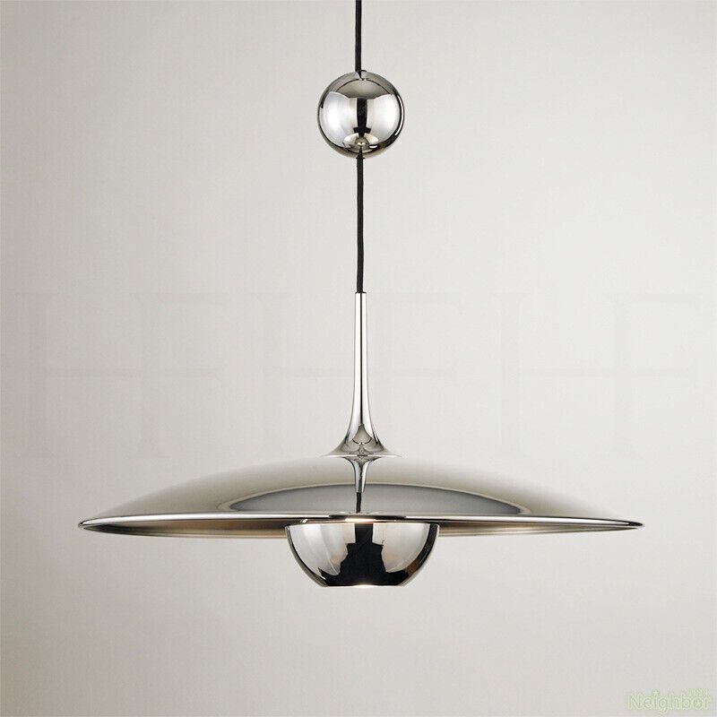 Flying Saucer Pulley Lift Chandelier Led Pendant Lamps Suspension Hanging Lights
