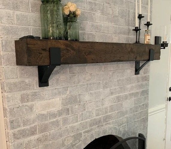 Heavy Duty Shelf Brackets, Home Renovation Gift, Mantel Accessories, Fireplace Remodel, Livingroom Remodel, Fire Place Mantel, Home Remodel