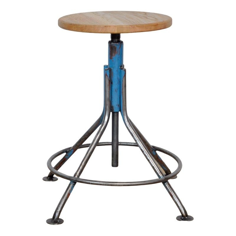 Industrial Swivel Stool, 1960s