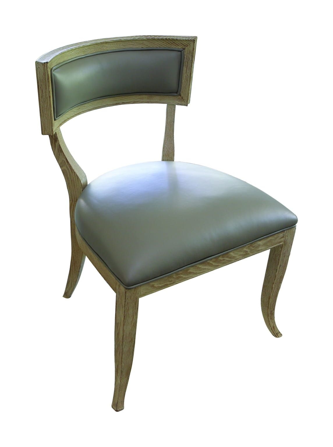 Klios Chair - Finish: Sandblasted, Putty Wash, Matte Lacquer