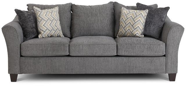 Maggie Dark Gray Fabric Sofa