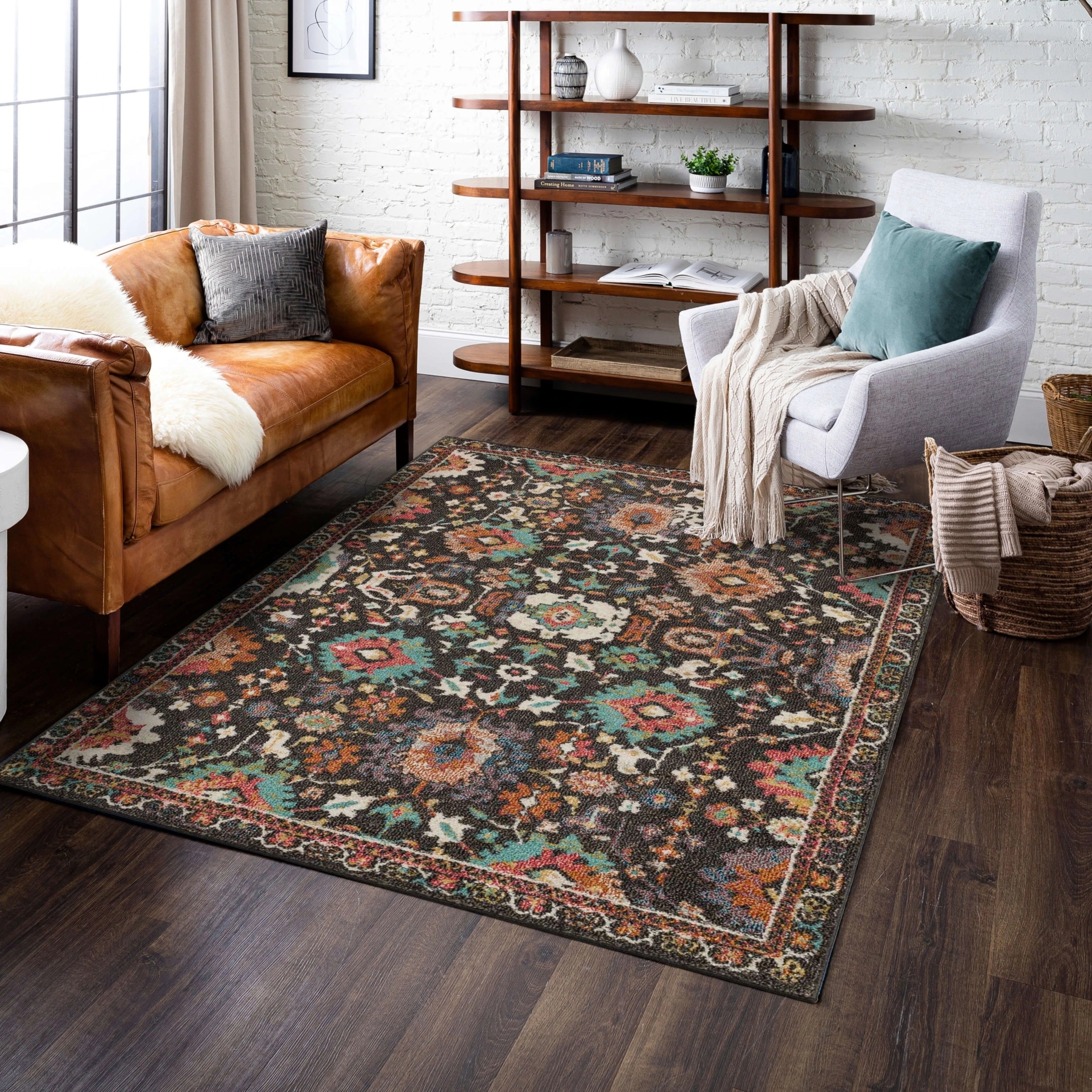 Mohawk Home Martin Rug - Color: Multi; Size: 5'3" x 8'