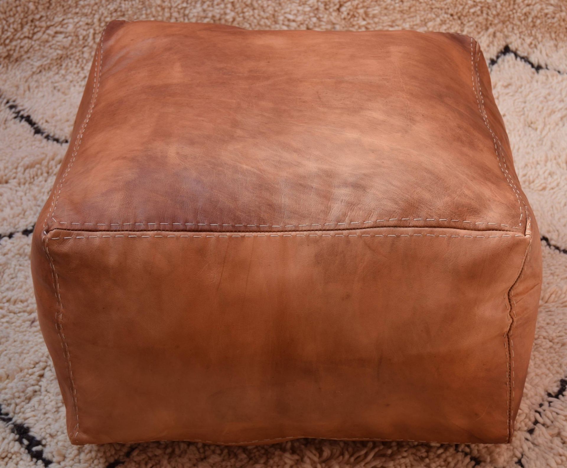 Moroccan,brown pouf,pouf,pouffe,Moroccan poufs,ottoman pouf,footstool,berber pouf, leather pouf,decorative pillows,living room pillow