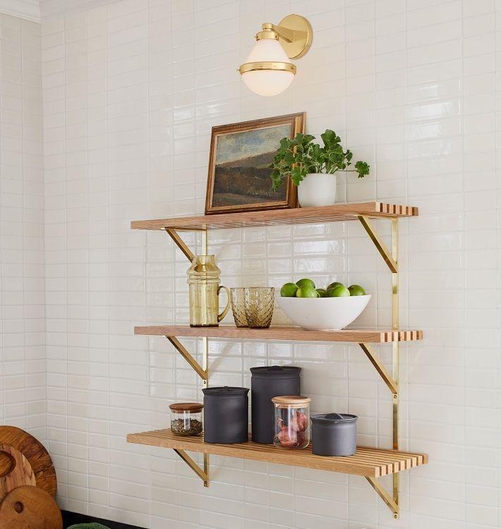 Multi Triple Shelf Set Black Ash 1inx10inx36in OB