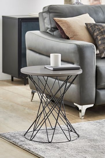 Next Matney Side Table - Grey