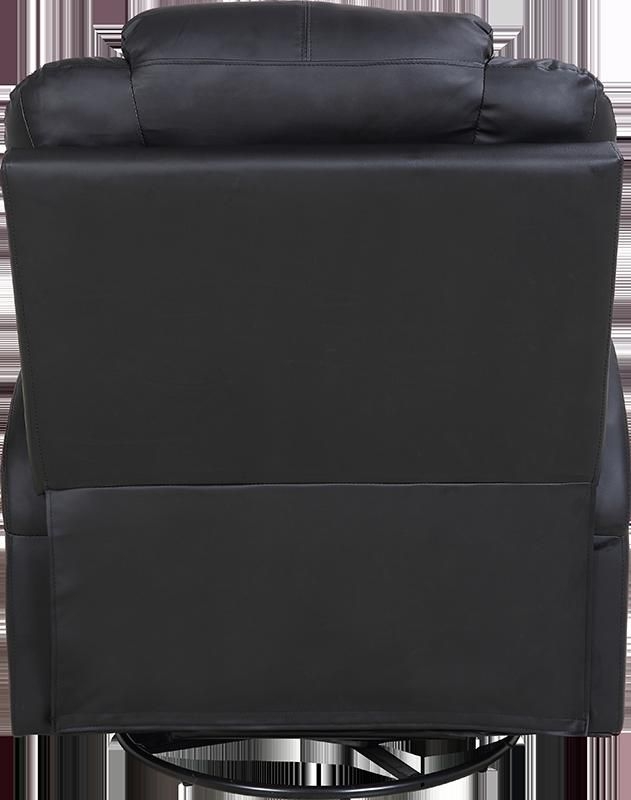 NNEDSZ Sofa Chair Recliner 360 Degree Swivel PU Leather Lounge 8 Point Heated