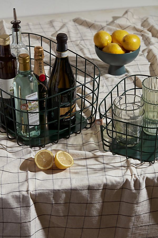 Open Spaces Medium Wire Baskets - Set of 2
