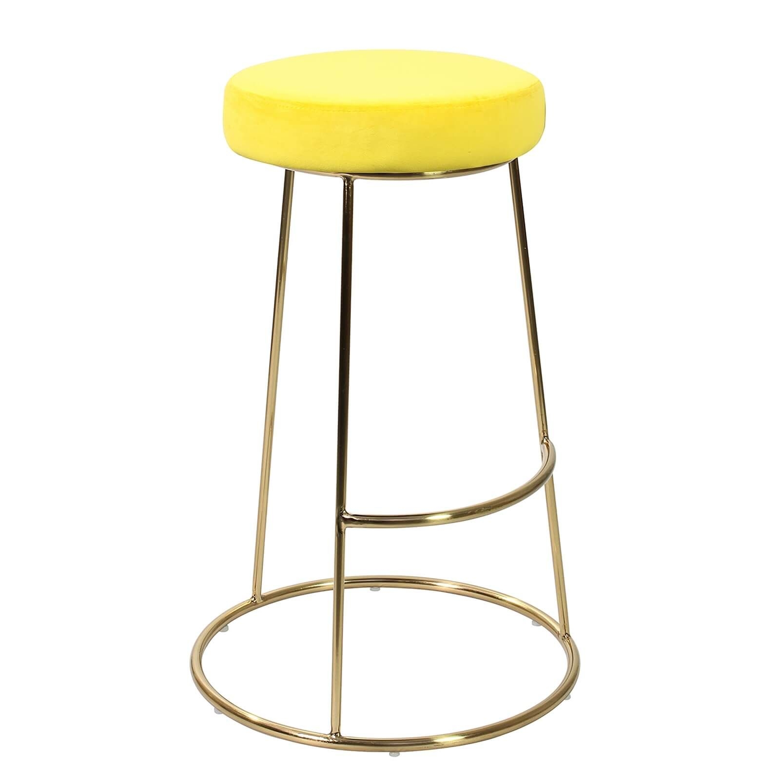 Opera Bar Stool - Yellow - Pack of 2