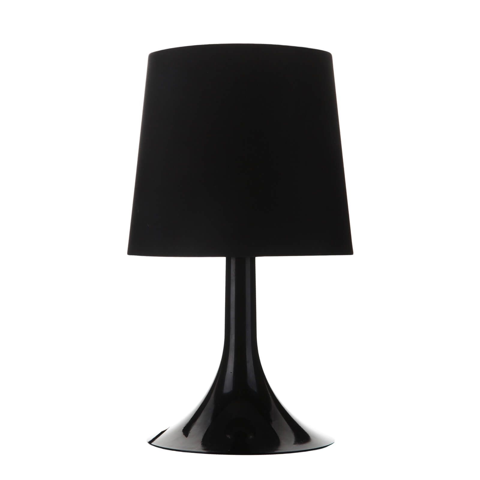 Plastic Lamp - Black