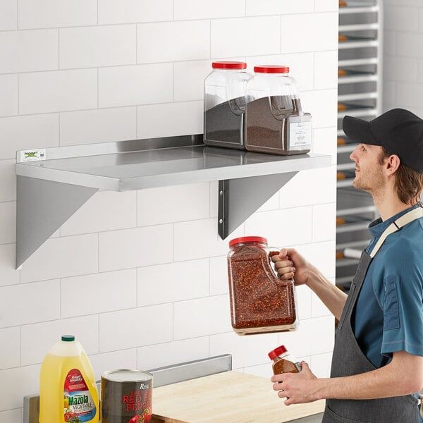 Regency 18" x 36" 18 Gauge Stainless Steel Solid