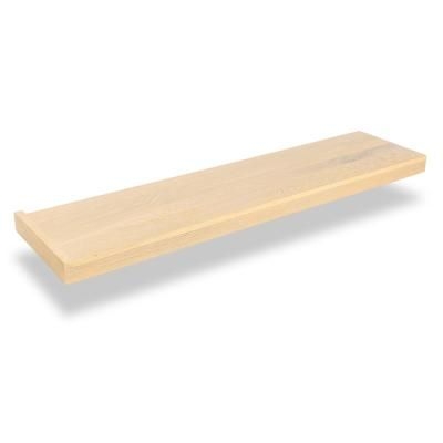 Stairtek 0.625 in. x 11.5 in. x 48 in. Prefinished Shenandoah White Oak Left Return Modern Retread