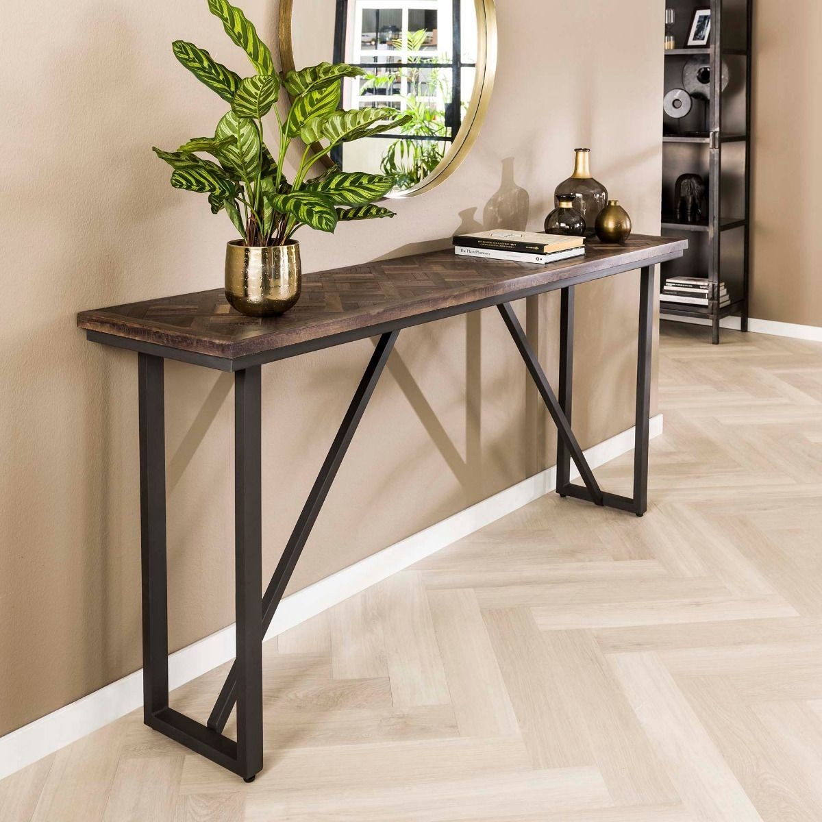 Taeke sidetable 170cm teakhout