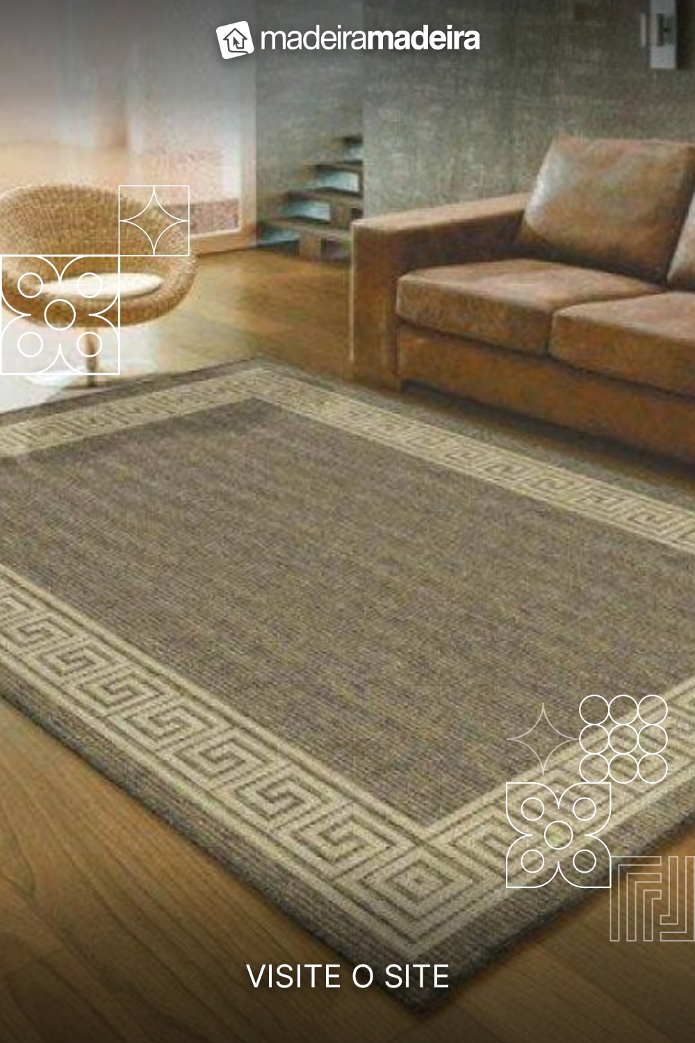 Tapete Bali Avela 20/12 1,50x2,00M So Carlos