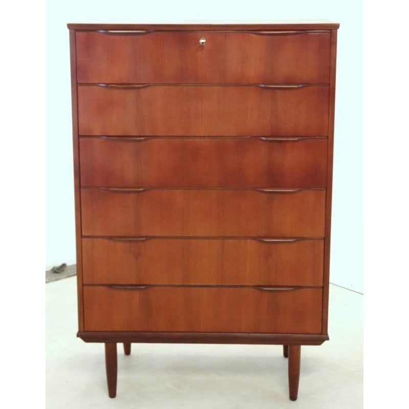 Mid-Century High Chest of Drawers