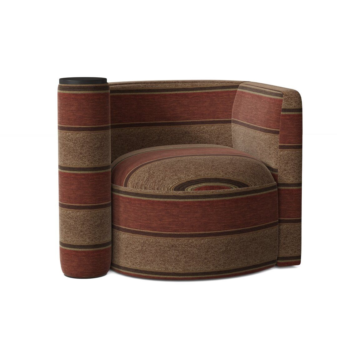 Naomi 38" Wide Barrel Chair