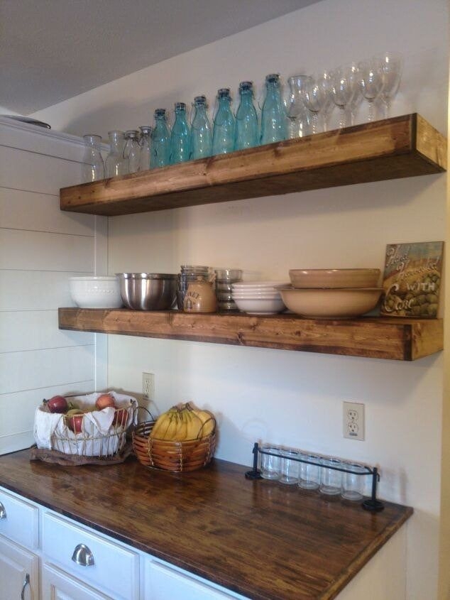Floating Shelves, Free Shipping, Wooden Shelves, Shelves, Wall Decor, Mantle