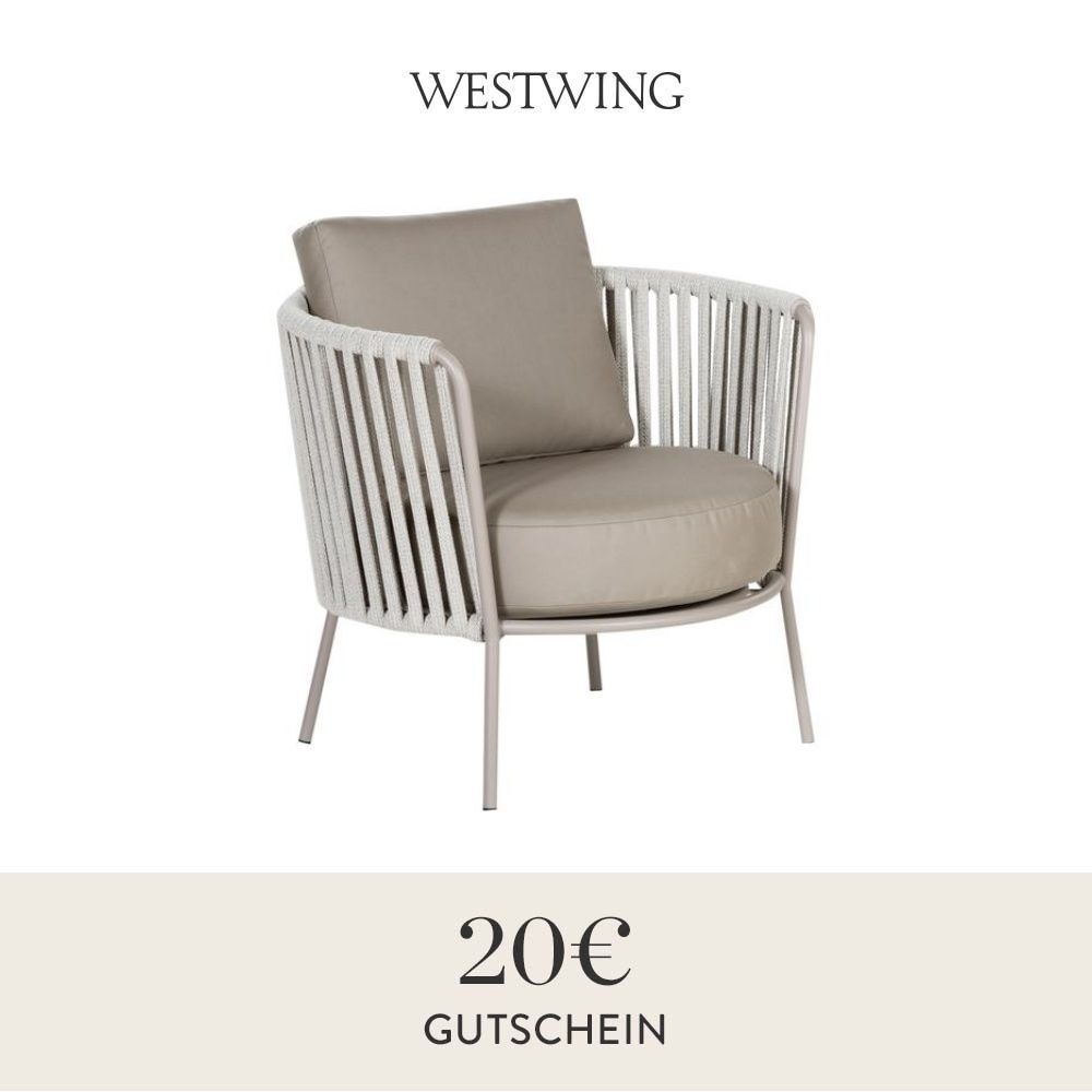 Garten-Loungesessel Sunderland mit Sitzpolster