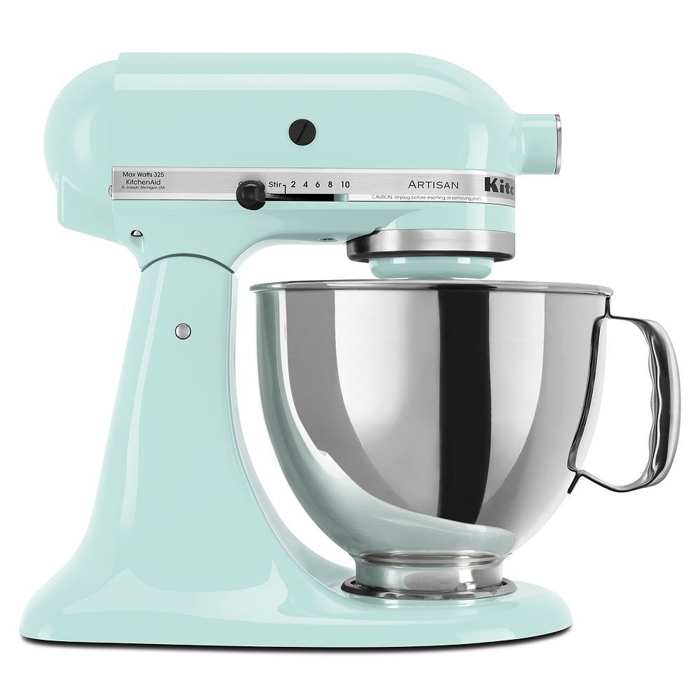 KitchenAid KSM150PS Artisan 5-qt. Stand Mixer, Blue, 5 QT