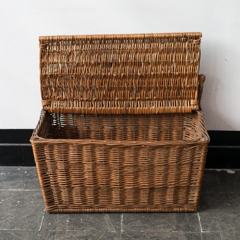 Rattan Childrens Storage, 1950s